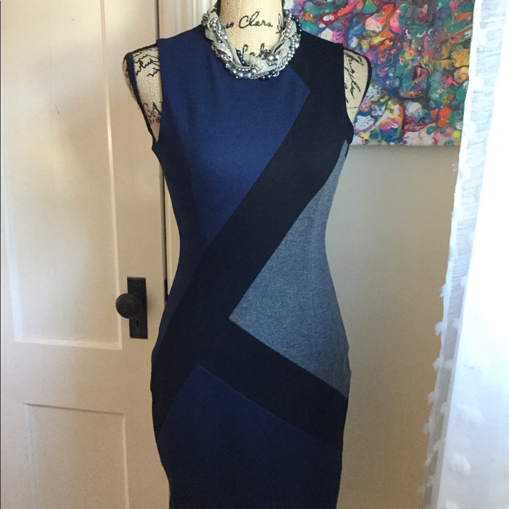 White House Black Market Sz0 Sleeveless Form